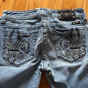 Miss Me Bootcut La Fleur Jeans ~ Size 29